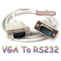 RS232 DB9 9 Pin Male...