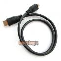 Micro HDMI Male To Mini HDMI Male Adapter Converter Cable
