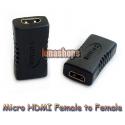 Micro HDMI Female To Female Connector Adapter For Motorola MB810 Droid X EVO 4G