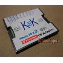 Extreme 2X 128gb MicroSD TF Card to CompactFlash CF Type I Adapter UDMA