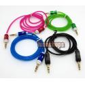 4 Color for choosing 3.5mm male to Male Audio Cable 100cm long Version JD13