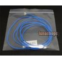 100cm Blue Skin Double Pins Nordost Odin Top-rated Silver Plated + shield Speaker Audio Signal Cable