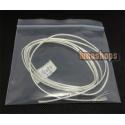 100cm Clear Skin Double Pins Nordost Odin Top-rated Silver Plated + shield Speaker Audio Signal Cable