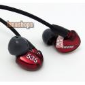Seller refurbished Red Shure SE535 Triple Driver Sound Isolating In-Ear Earphone