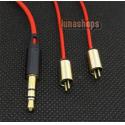 120cm Red Handmade Cable For Ultimate Ears UE TF10 SF3 SF5 5EB 5pro Earphone