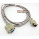 300cm RS232 rs-232 DB9 male to female extension cable Adapter