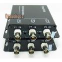 3 Channel Camera BNC Video Signal Multiplexer Box Adapter For CCTV