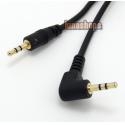 4 Pole 2.5mm Stereo plug Male To Male Cable Adapter Converter