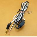 Black and White 3.5mm semifinished Neutral DIY Repair updated Cable for earphone Solder 