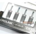 1pcs ACROLINK Acrolink CF-101R Top rated Carbon rhodium Plated Updated Banana Straight adapter