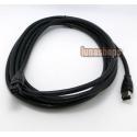 3m IEEE 1394 6 to 9 pin Male to Male Firewire i-Link DV Cable PC