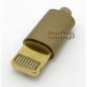DIY Part Handmade Dock Adapter for Iphone 5 5c 5S  Line Out LO Hifi Gold