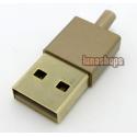 Gold USB 2.0 Male So...