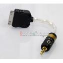 Pure Silver Wire Line Out LO Cable For IPHONE IPOD IMOD etc.