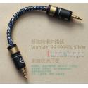 3.5mm VB adapter Male To Male For Earphone AMP DAC Decoder Mp3 Player