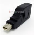 Mini DP DisplayPort Male to Female Adapter Connector for MacBook Pro Air 