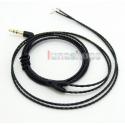 1.3m Semi Finished OFC 90 Degree 3.5mm Earphone audio DIY wire cable 