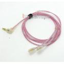 5N OCC 9 color Earphone Cable For M-Audio IE-20XB IE40 IE30 IE10 IEM In ear Monitor