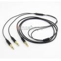 3.5mm To 3.5mm With Mic Remote 3.5mm Audio upgrade Cable For Denon AH-D600 D7100 Velodyne vTrue Headphone