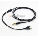 With Mic Remote Earphone Headphone 5N OFC Soft 3.5mm Cable For RP-HJE900