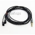 Best price OFC Soft Skin Black Earphone Cable For Sennheiser IE8 IE80 IE8i
