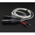 3pin XLR Male PCOCC + Silver Plated Cable for Sennheiser HD414 HD420 HD425 HD430 HD440 HD442 HD450 II SL