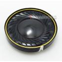 1 Pair 32Ohm Dia 40mm Black Carbon Speaker Unit For DIY V-moda Headset Headphone