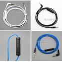 3.5mm to 3.5 With Remote Control Headphone Cable For Fanny wang 3000seires 2000 1000seires 2001 3001 dj over ear 