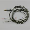 Semi-Finished Earphone Repair Custom DIY Cable For Sennheiser IE800 + Metal Housing Remote