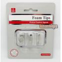 Premium Earphone Upgade Foam Tips For Sony Xba-30 Xba-40 NC033 NC020 etc.