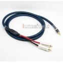 1.5m 3.5mm Male To 2 RCA CAR AUX HiFi Audio Cable For AMP Decoder etc.