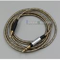 1.2m 3.5mm To 2.5mm Headphone Silver Plated Cable For QC25 OE2 OE2i AE2 AE2i AE2w