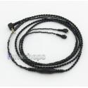 2.5mm TRRS Balanced 100 Ohm Silver Foiled Earphone Cable For Etymotic ER4B ER4PT ER4S ER4P ER4