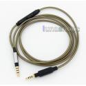 With Mic Remote Audio Silver Plated upgrade Cable For J55 J55a J55i J88 J88a J88i Headphone