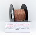 30m Acrolink 7N OCC Square Core Silver Foil + OCC Mixed Braiding Ether PUR 26AWG Cable OD 1.1mm ID30