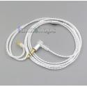 1.2m GY-Seiris OCC Silver Plated PVC Cable For Westone 0.78mm W4r UM3X UM3RC ue11 ue18 JH13 JH16 ES3 