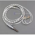 4.4mm Pure Silver plated Shielding Earphone Cable For MMCX Plug Shure se535 se846 se215 Earphone cable