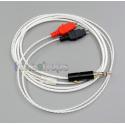 DIY Hifi Silver updated Cable for Sennheiser HD580 HD600 HD650 Headphone Headset plug