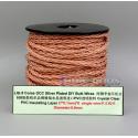 Copper Litz 8 Core Pure OCC Silver Plated Bulk Wire For Custom DIY Shure Fostex QDC Earphone Headphone Cable