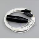 4pin XLR Male PCOCC + Silver Plated Cable for Sennheiser HD525 HD545 HD565 HD650 HD600 HD580