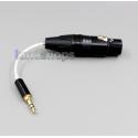4 Pins XLR Female Balanced Connect To TRS  3.5mm Stereo Adapter Converter Cable