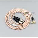 16 Cores Silver Plated XLR 3.5mm 2.5mm 4.4mm Earphone Headphone Cable For Audeze LCD-3 LCD-2 LCD-X LCD-XC LCD-4z LCD-MX4