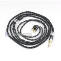 2.5mm 3.5mm XLR Balanced 8 Core OCC Silver Mixed Headphone Cable For Sennheiser IE100 IE400 IE500 Pro
