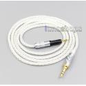 8 Core Silver Plated OCC Earphone Cable For Audio Technica ATH-M50x ATH-M40x ATH-M70x 