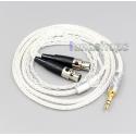 2.5mm 4.4mm XLR 8 Core Silver Plated OCC Earphone Cable For Audeze LCD-3 LCD-2 LCD-X LCD-XC LCD-4z LCD-MX4 LCD-GX