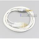 XLR 4.4mm 2.5mm Hi-Res Silver Plated 7N OCC Earphone Cable For FOSTEX TH900 MKII MK2 TH-909 TR-X00 TH-600