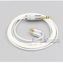 3.5mm 2.5mm 4.4mm XLR Hi-Res Silver Plated 7N OCC Earphone Cable For Sennheiser IE40 Pro IE40pro