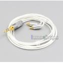 3.5mm 2.5mm 4.4mm XLR Hi-Res Silver Plated 7N OCC Earphone Cable For Sennheiser IE100 IE400 IE500 Pro