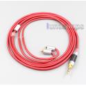4.4mm XLR 2.5mm 3.5mm 99% Pure PCOCC Earphone Cable For UE Live UE6 Pro Lighting SUPERBAX IPX