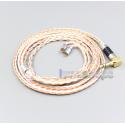 16 Core Silver Plated OCC Mixed Earphone Cable For 0.78mm 0.77mm BA Custom Westone W4r UM3X UM3RC JH13 Flat Step